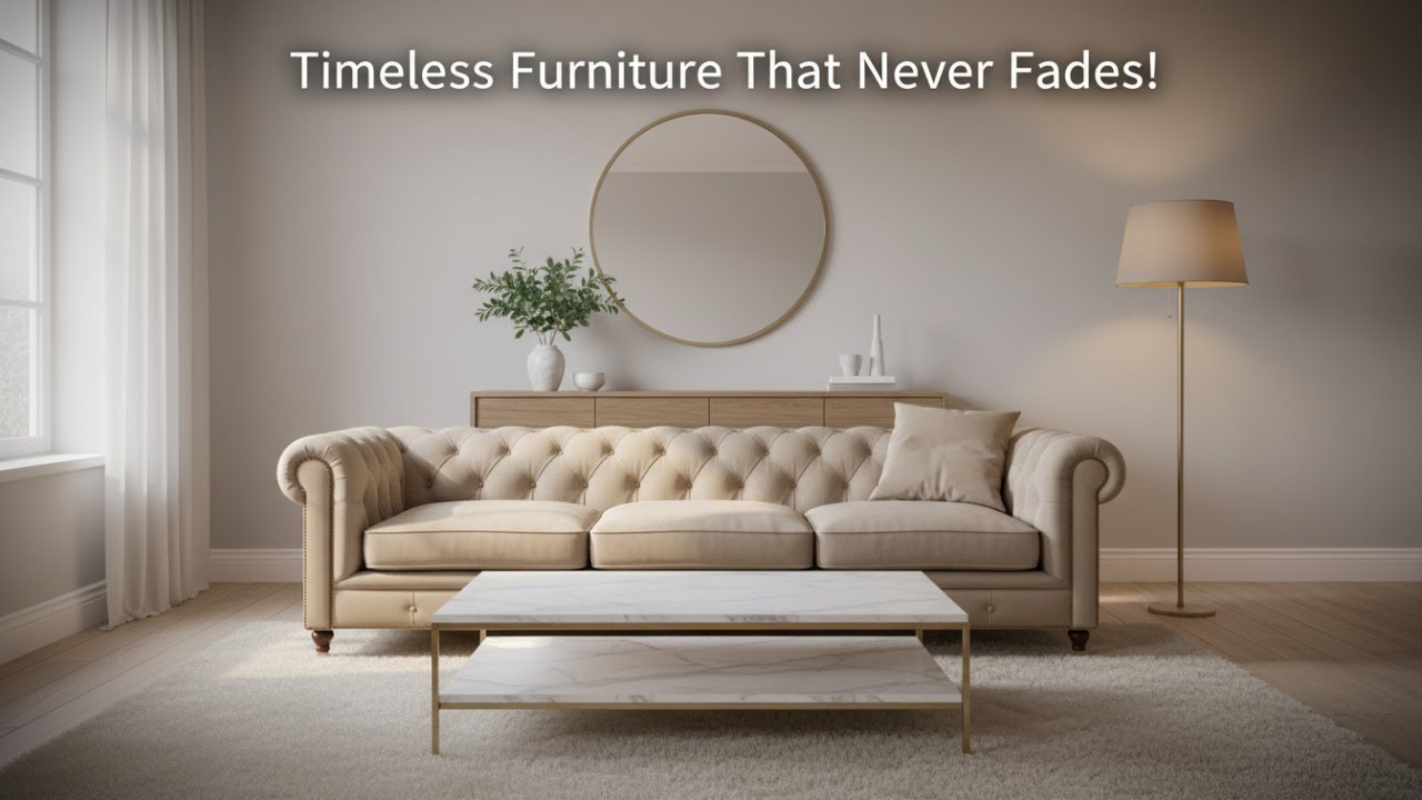 Timeless Furniture Pieces That Will Always Stay in Style