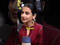 I Don't Want To Get Married - Vidya Balan | Raj Shamani #shorts