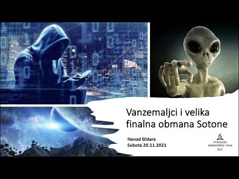Pastor Nenad Đidara - Vanzemaljci i velika finalna obmana Sotone - Subota 20.11.2021