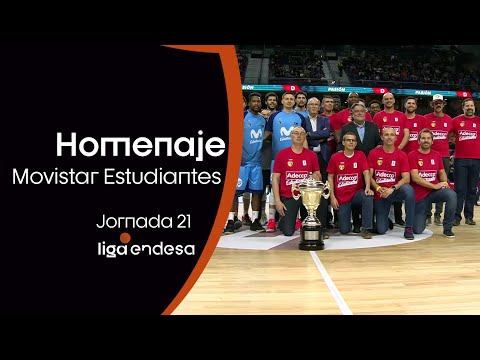Movistar Estudiantes homenajea a sus campeones