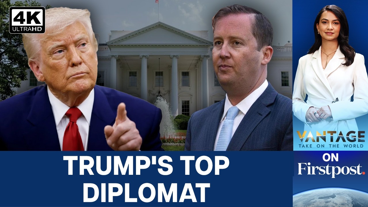 Why Trump Sent His Closest Ally Sergio Gor to India | Vantage on Firstpost | N18G | 4K