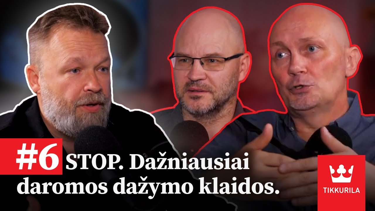 IŠ KLAIDŲ MOKOMASI | Didžiausios dažymo klaidos ir ekspertų palengvinimai