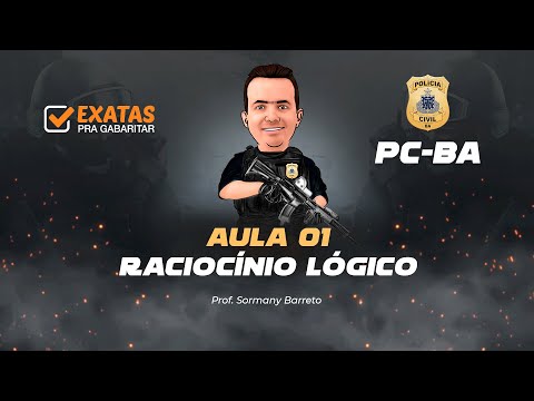 AULA 01 - PCBA RACIOCÍNIO LÓGICO - AO VIVO E GRATUITO