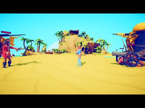 DOUBLE DANGER! TABS | Captain + Cannon VS Every Unit!