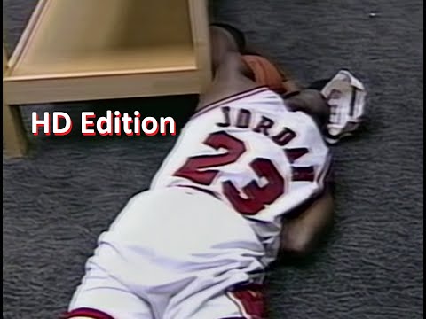 1996 NBA Finals, Game 6, Chicago Bulls vs. Seattle Supersonics (HD) + extended post game