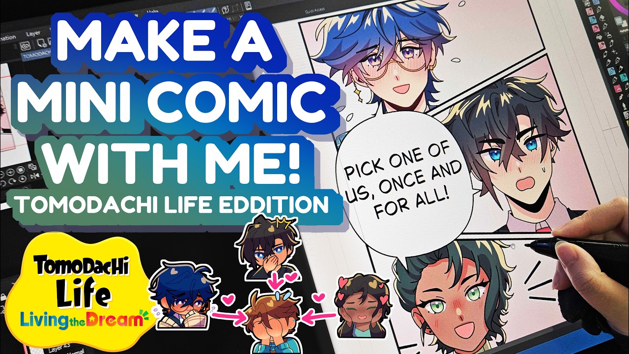 Make A Mini Comic With Me! Tomodachi Life Confessions?💖