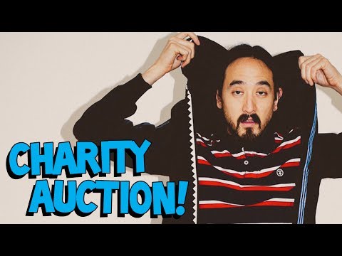 Steve Aoki's Clothing Auction For Charity - Aokify America Tour