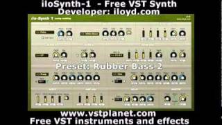 Video thumbnail for iloSynth-1- Free VST synth - vstplanet.com by Plugins Collection