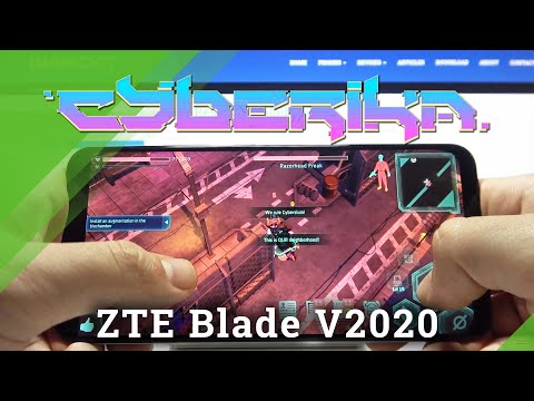 ZTE Blade V2020 5G Game Test: Cyberika