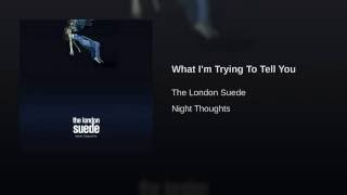 What I'm Trying To Tell You