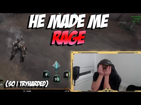 THIS GUY BEAT MY ULLR AND MADE ME RAGE ON STREAM SO I TRYHARDED! - Masters Ranked Duel - SMITE