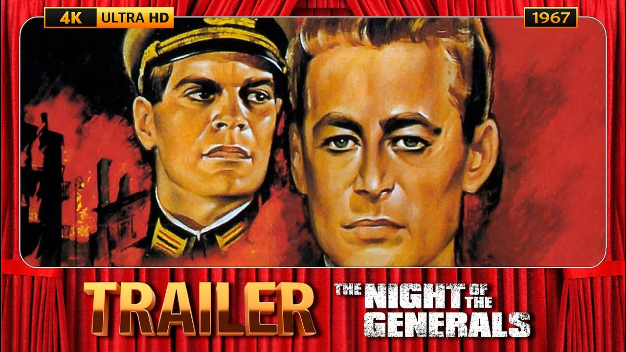 Miniature de la vidéo The Nights of the Generals (1967) Official Trailer [4K-UHD] du film La Nuit des généraux
