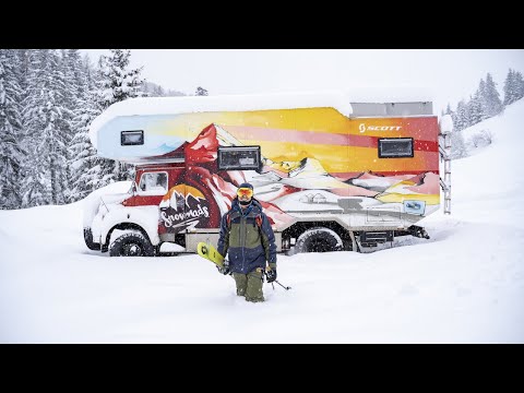 Moving into the truck with Fabian Lentsch I #1 Snowmads On The Road