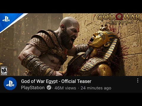 God of War Egypt (2025) - First Trailer | Santa Monica Studio | PS5 | Gamescom