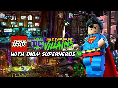 Can You Beat Lego DC Super-Villians Using Only Superheros?