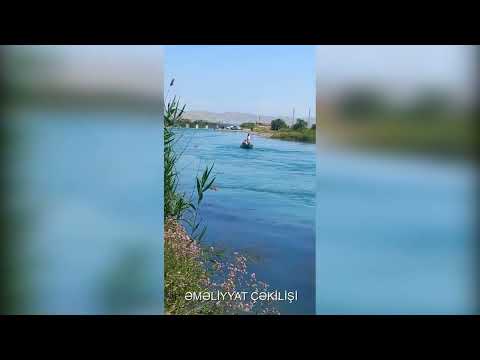 Yevlax rayonunun Tanrıqulular kəndi ərazisindən keçən hissəsində 1 nəfərin batması barədə məlumat