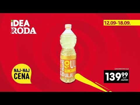 IDEA i RODA | Nedeljna akcija 12- 18.09.2024.