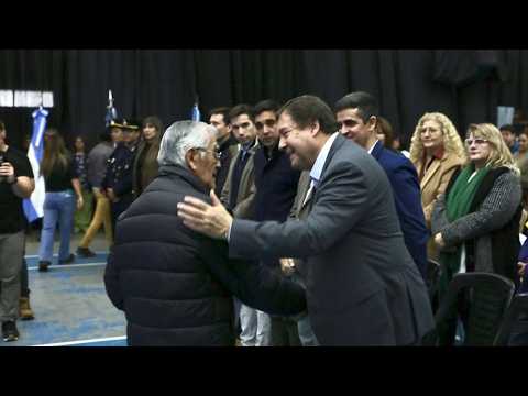 Más obras y apoyo provincial en un nuevo aniversario de Chichinales