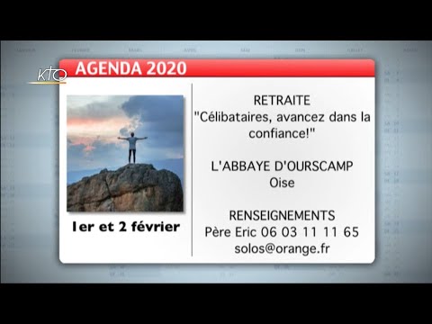Agenda du 20 janvier 2020