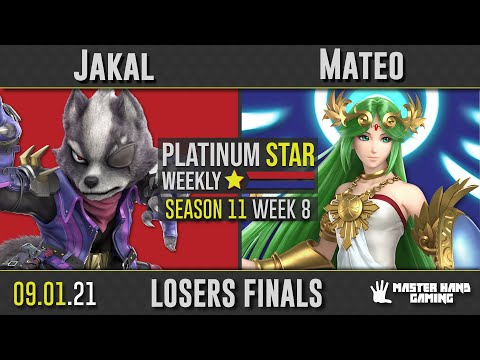 PSW S11:W8 - Jakal (Wolf) vs Mateo (Palutena) - Losers Finals