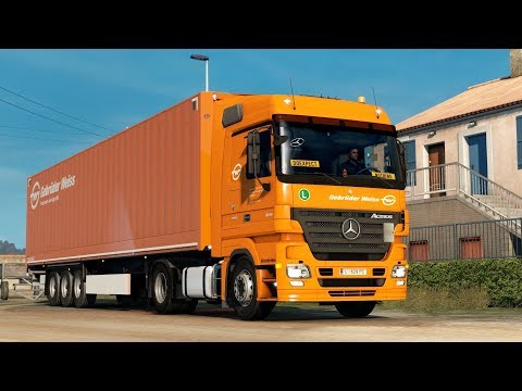 ETS2 1.32 ProMods 2.31 Mercedes Actros MPII  Montpellier - Valencia