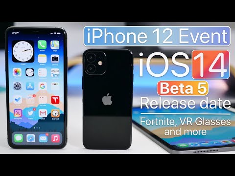 iPhone 12 Event, iOS 14 Beta 5 Release date, Fortnite and more