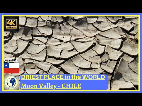DRIEST PLACE in the WORLD [4K]- (Moon Valley Chile, Valle de la Luna)