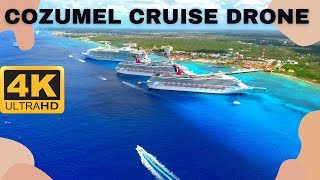 Cozumel — Vista Aérea 4K