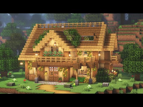 [Minecraft] How to Build an Aesthetic Cozy House / Tutorial