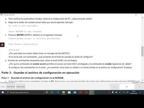Práctica 6.4.1.3   - Packet Tracer