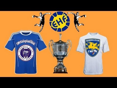 Handball гандбол rukomet Metaloplastika - HC Empor Cup champions