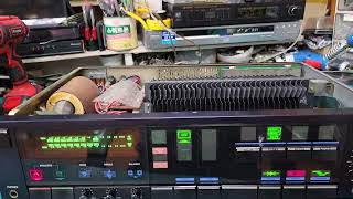 오버홀한 삼성 빈티지인티앰프 크로이쳐800A입니다