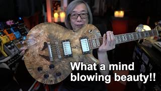 Video thumbnail for Mind blowing-ly beautiful! The Patrick James Eggle Macon Carved Top by Jon is just TOO LouD!!