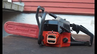 Sawing and Testing Jonsereds 520 SP