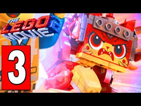 The LEGO MOVIE 2 Videogame Walkthrough Part 3 - TEMPLE OF SUNNY DIAS / DEFEAT GIANT ALIEN INVADER