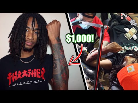Buying an $1,000 tattoo!!!