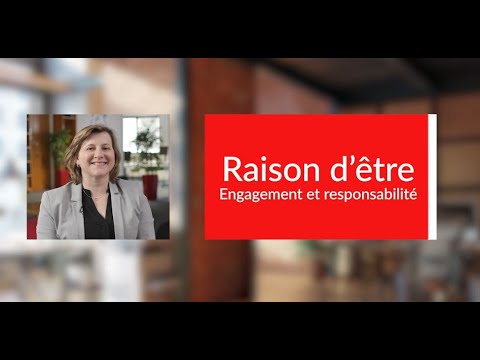 Raison d'être, engagement et responsabilité