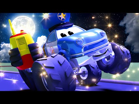 Monster Town - Halloween: Malcom, bitte kommen! - Lastwagen Zeichentrickfilme für Kinder 🚓 🚒