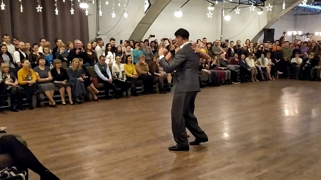 2020-02-02. Танго школы Киева. Презентация-знакомство. Tatiana TatiVany & Fernando De Lutiis