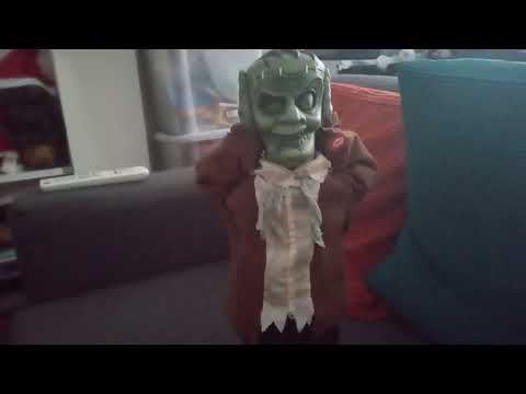 Halloween Animated Magic Power Mini Heads Up Frankenstein