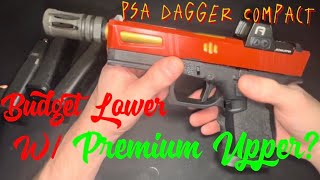 Can this PSA Dagger Compact frame Handle This Premium Upper (Delta Team Tactical)