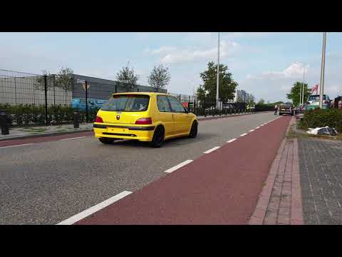Peugeot 106 1.6 16v GTi - Launch / little pull