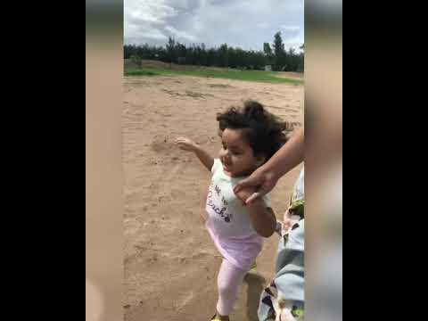 Dheera’s First Beach Experience