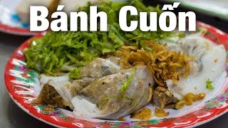 Vietnamese Banh Cuon in Saigon at Bánh Cuốn Hải Nam - YouTube