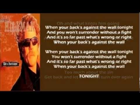 Back's Against the Wall - Chris Hillman