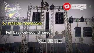 Download lagu DJ TERBARU VIRAL TIK TOK TERPESONA' cek sound Full bass mp3