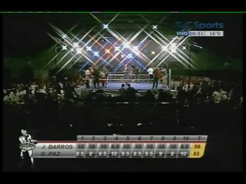 JONATHAN BARROS vs GUILLERMO PAZ 10