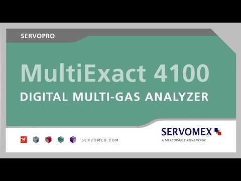 Servopro MultiExact 4100 de Servomex