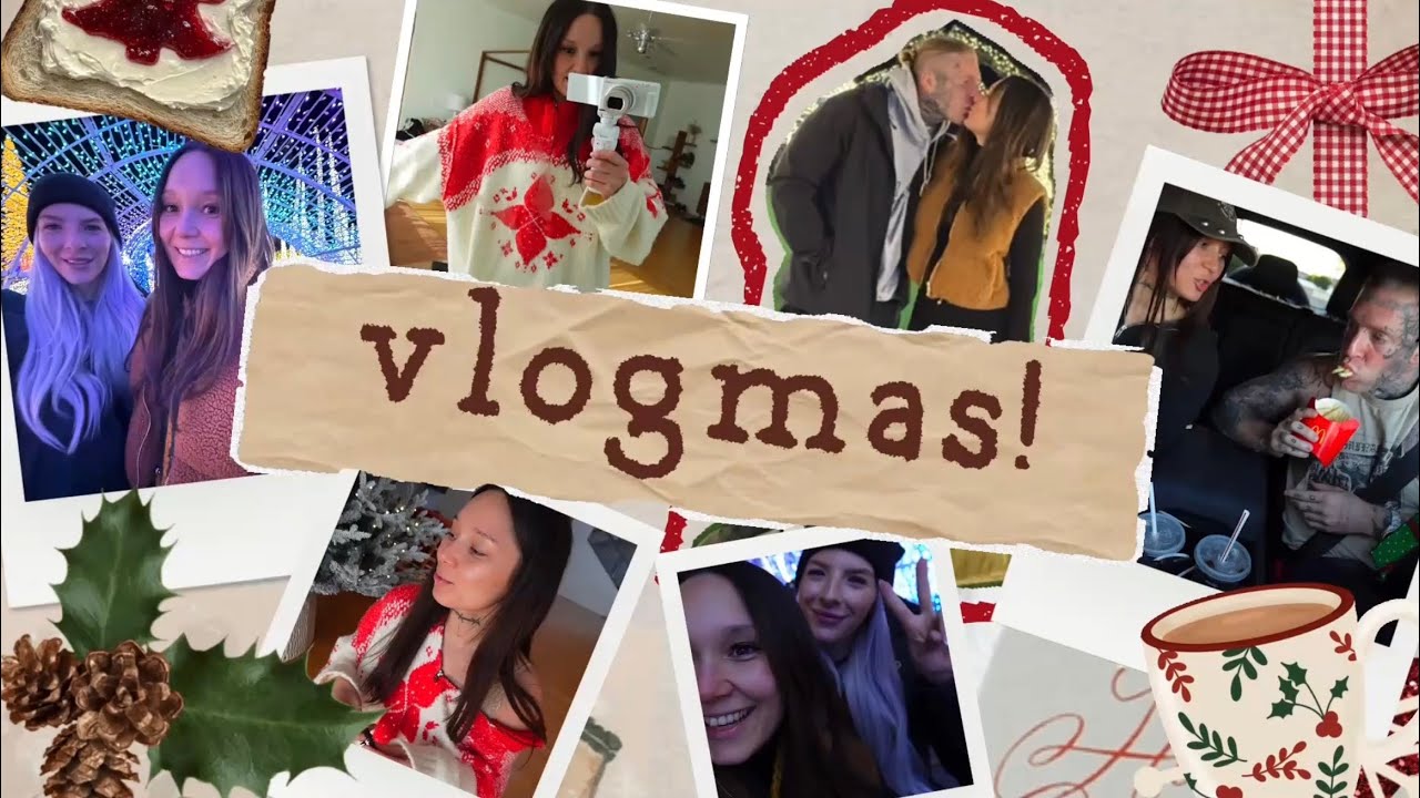 VLOGMAS: Christmas Lights with @TomMacDonaldOfficial's family, Grinch Fries and Shopping