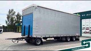 Schwarzm&uuml;ller 3 Achs Planen Anh&auml;nger BPW Achsen T&Uuml;V 09/27 tarpaulin trailer | Image 4 - Autoline